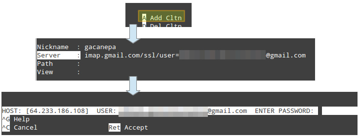 如何在 Linux 中使用 Alpine 在命令行里访问 Gmail