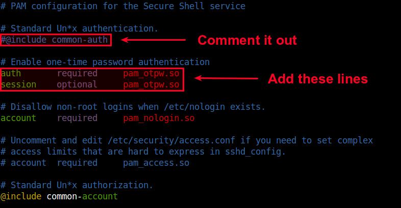 使用一次性密码本通过 SSH 安全登录 Linux
